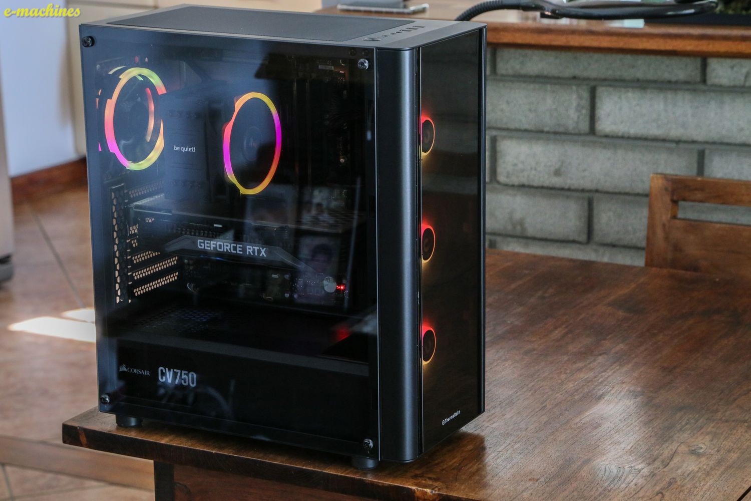 Matériels informatique E-MACHINES THERMALTAKE V250 TG ARGB i5-12600k RTX3080 PNY infinytech Réunion 04