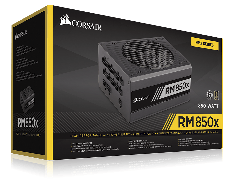Matériels informatique alimentation ATX RM850X 80 Plus GOLD infinytech Réunion 5