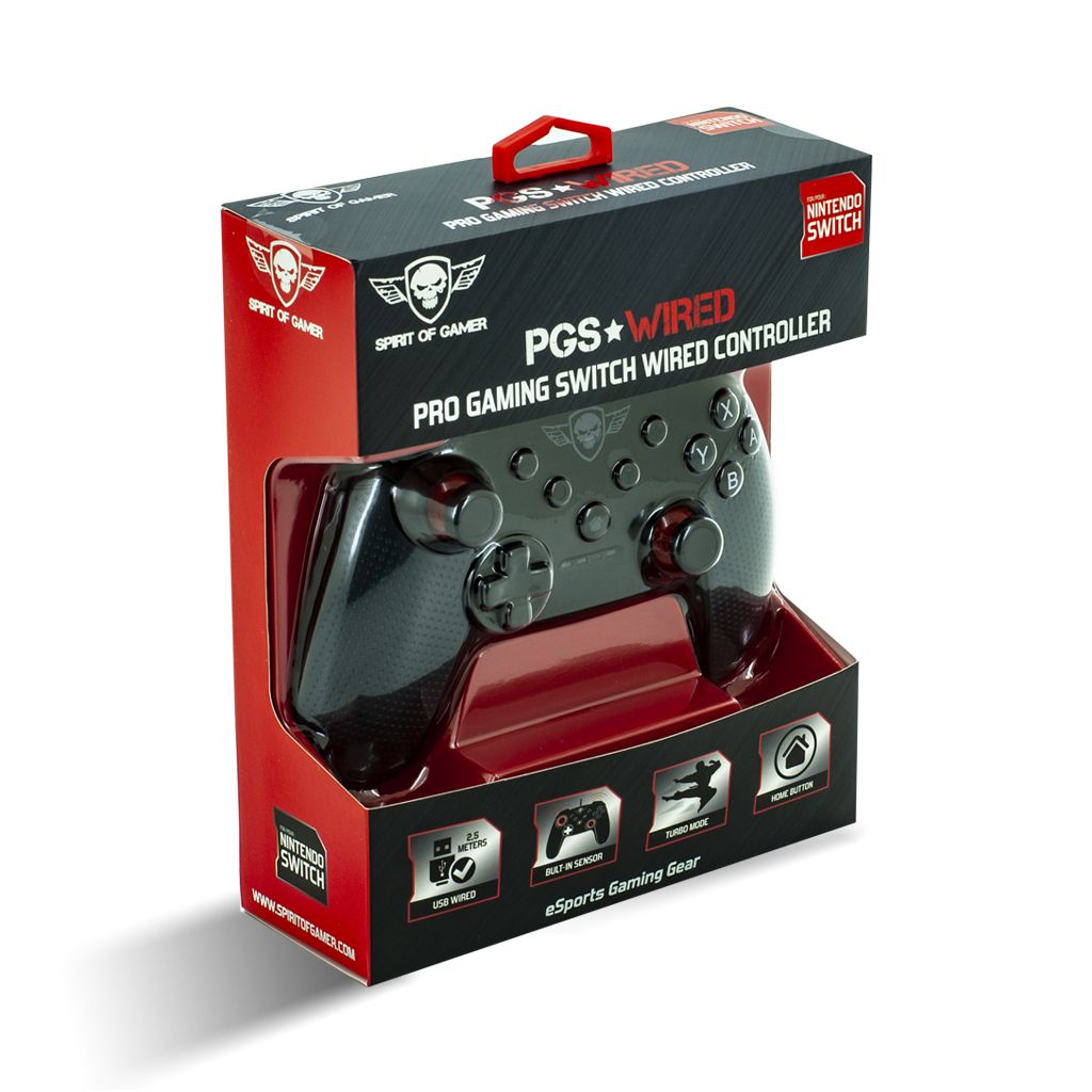 Matériels informatique manette Pro Gaming SWITCH SPIRIT of GAMER SOG-WGPS Filaire infinytech Réunion 02
