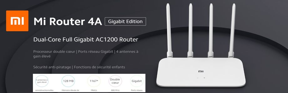 XIAOMI Mi Router 4A Gigabit Edition