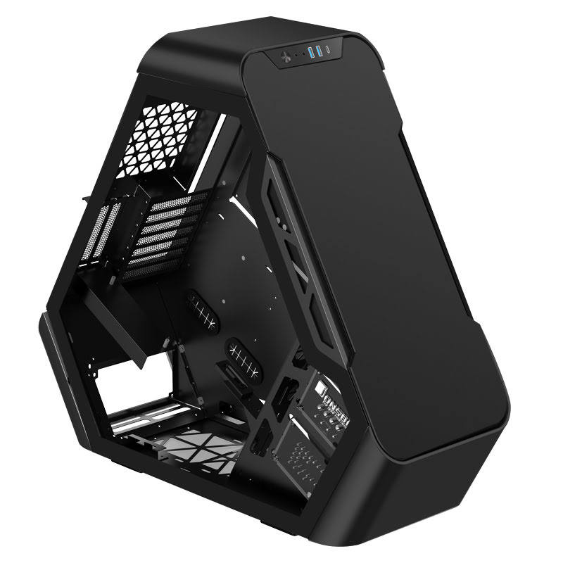 Matériels informatique boitier pc JONSBO TR03-A Showcase Tempered Glass infinytech Réunion 03