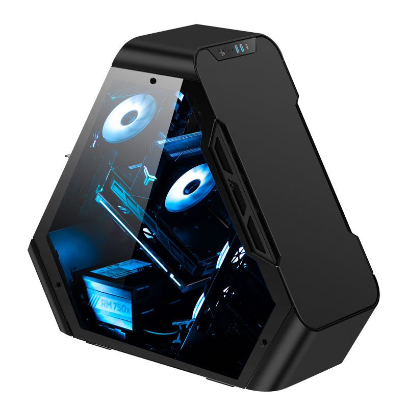 Matériels informatique boitier pc JONSBO TR03-A Showcase Tempered Glass infinytech Réunion 01