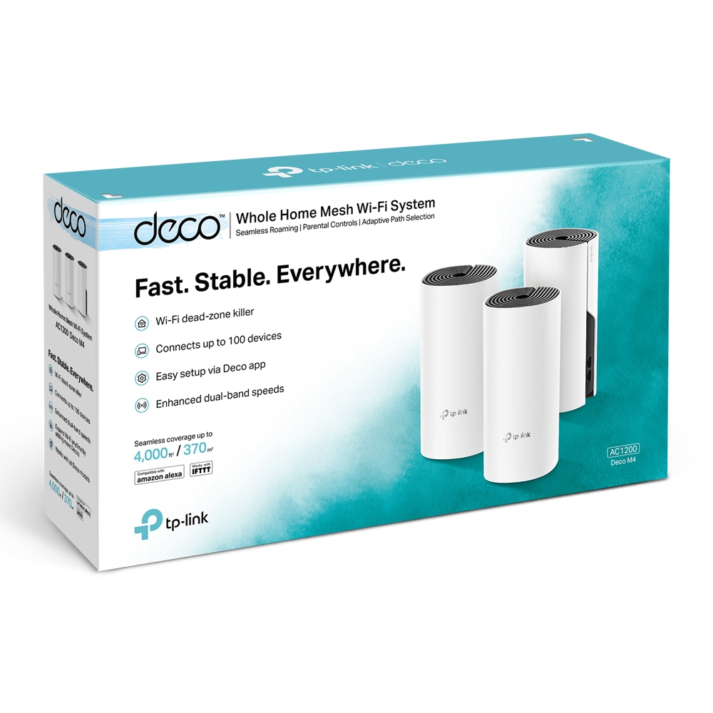 Matériels informatique Système MESH Wi-Fi TP-LINK Deco M4 2 Pack AC1200 infinytech Réunion 19