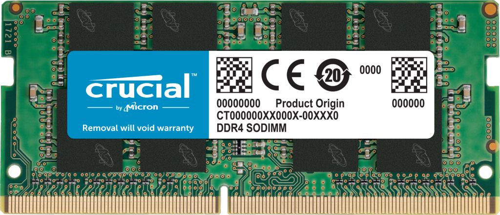 SODIMM CRUCIAL 8 Go DDR4 3200 MHz - infinytech-reunion