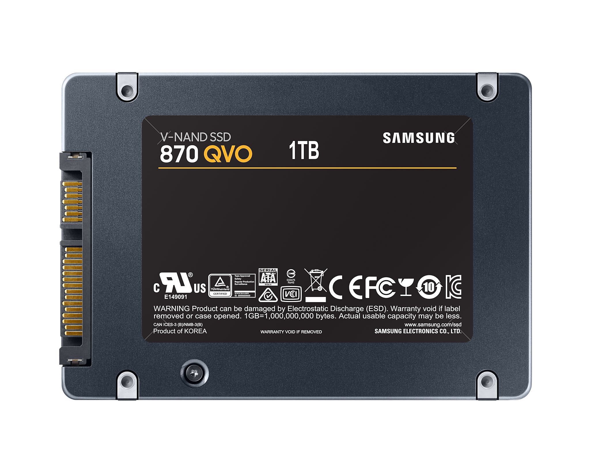 SSD 2.5 SAMSUNG 870 QVO 1 To - infinytech-reunion