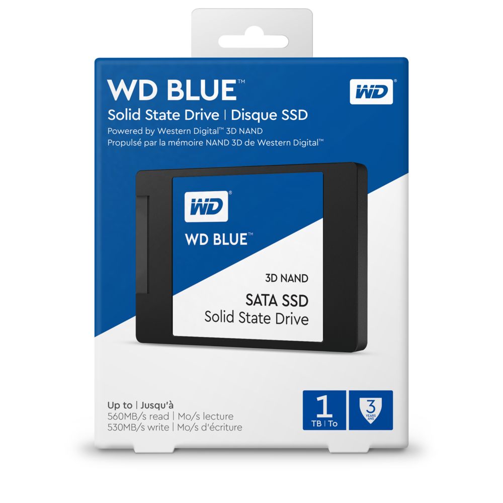 Matériels informatique disque SSD 2.5 WESTERN DIGITAL Blue WDS100T2B0A 1 To infinytech Réunion 22