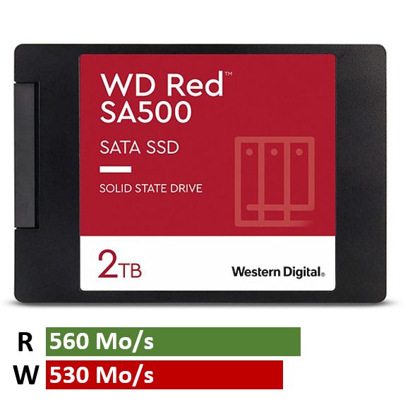 WD Blue™ - Disque SSD Interne - 3D Nand - 1To - 2.5 (WDS100T2B0A) - Western  Digital