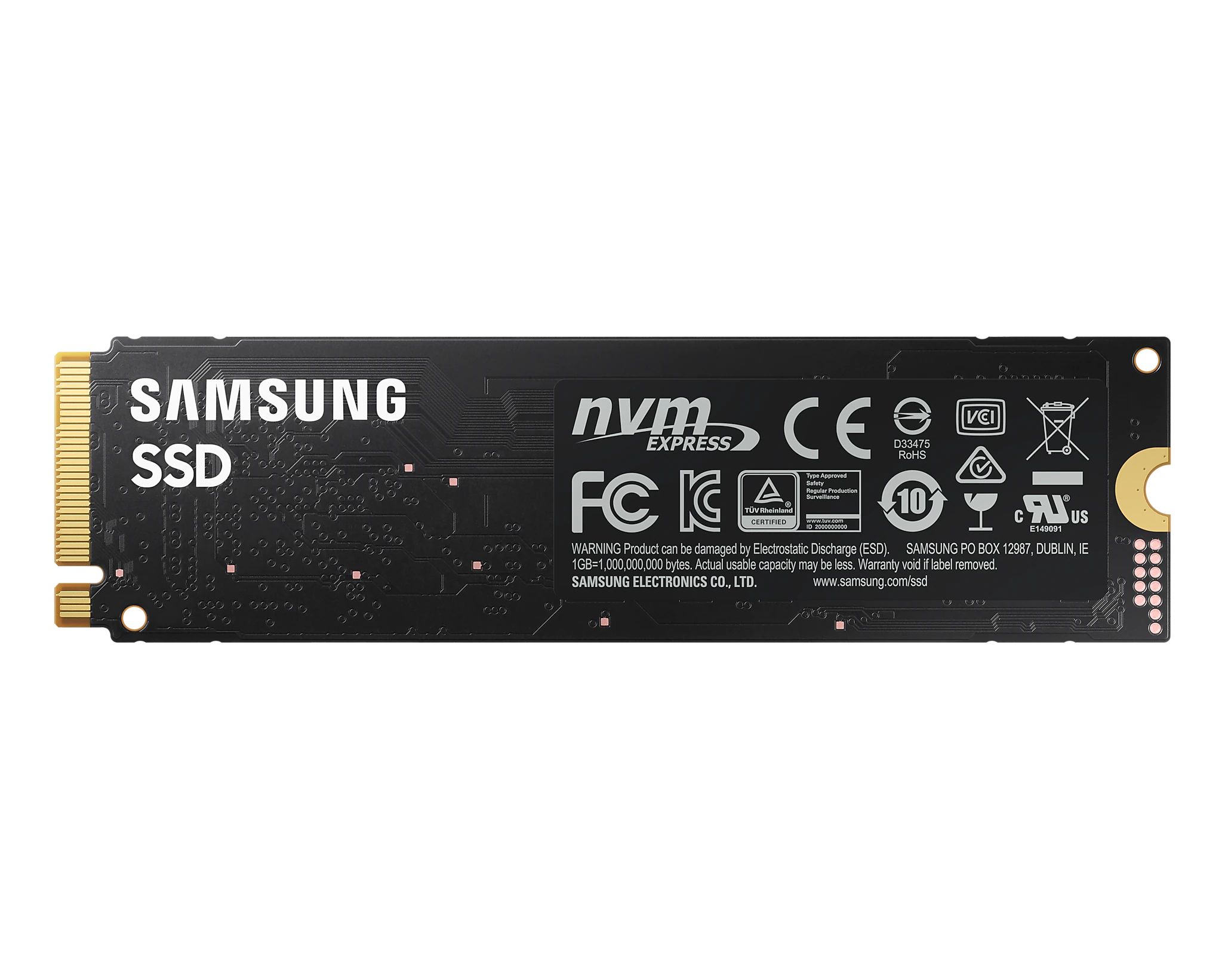 Matériels informatique disque SSD M.2 NVMe SAMSUNG 980 MZ-V8V500BW 500 Go infinytech Réunion 22