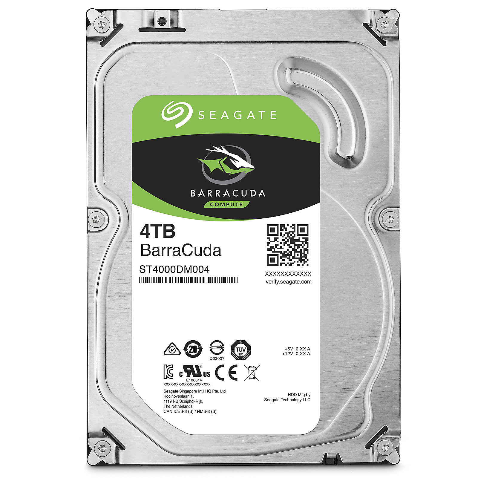 Matériels informatique HDD 3.5 SEAGATE ST4000DM004 Barracuda 4 To infinytech Réunion 26