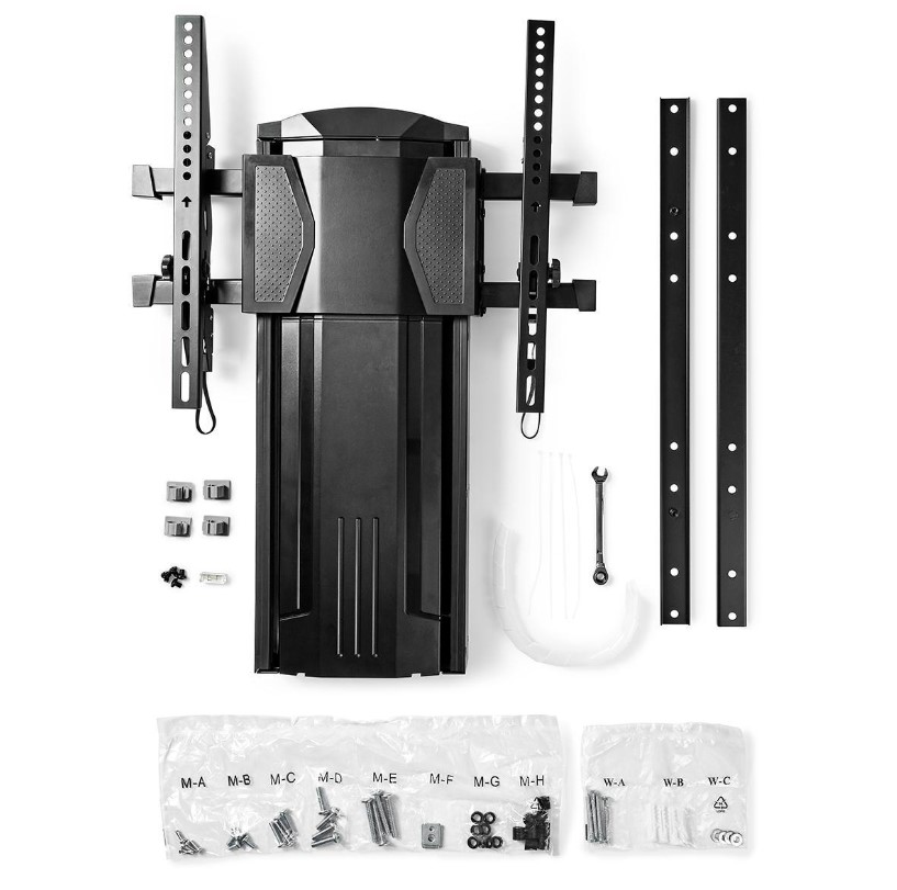 Matériels vidéo support TV vertical NEDIS TVWM5630BK infinytech Réunion 03