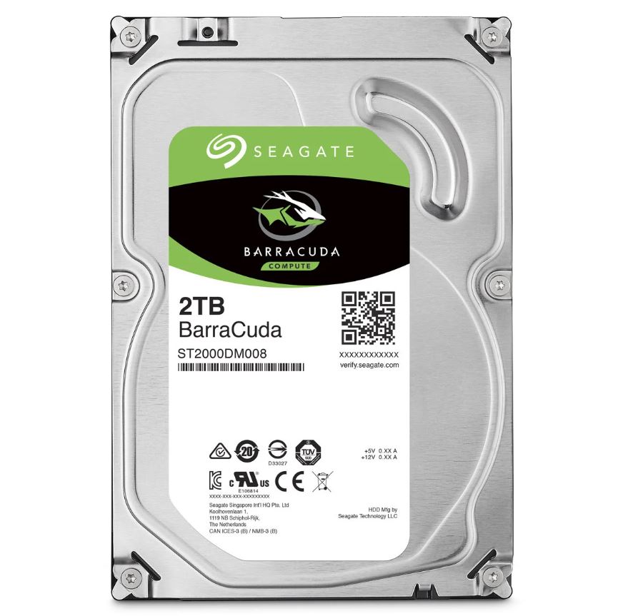 Matériels informatique HDD 3.5 SEAGATE ST2000DM008 Barracuda 2 To infinytech Réunion 24