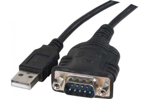 Matériels informatique covertisseur USB type A mâle vers RS-232 DB9 mâle infinytech Réunion 01