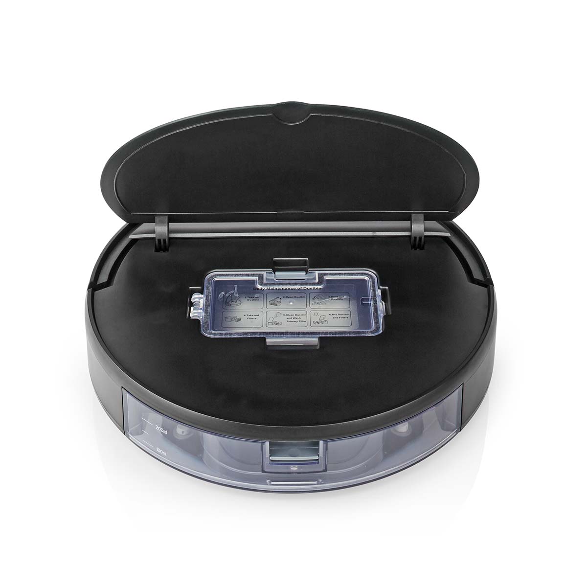 Petit électroménager aspirateur robot NEDIS WIFIVCR001CBK infinytech Réunion 11