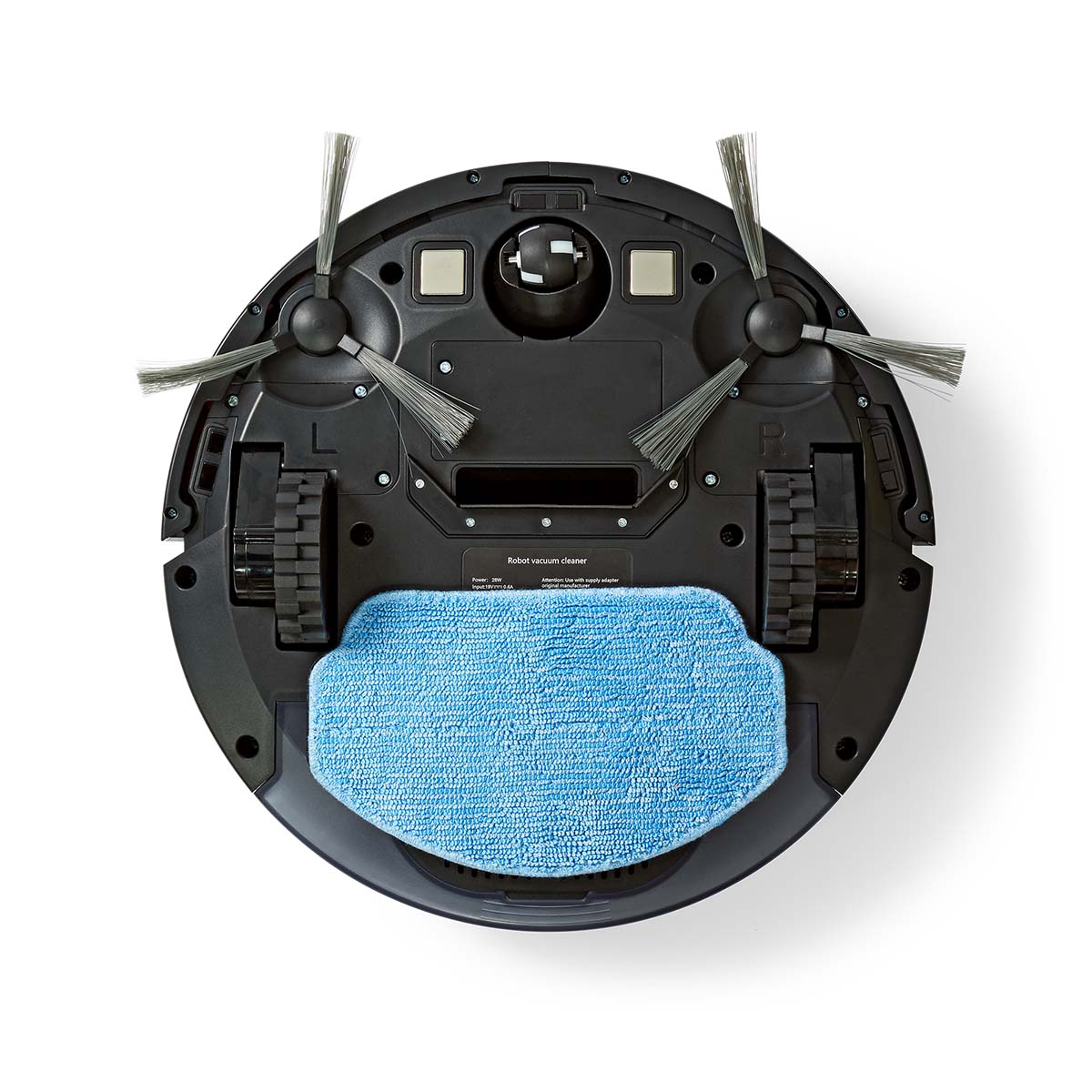 Petit électroménager aspirateur robot NEDIS WIFIVCR001CBK infinytech Réunion 12