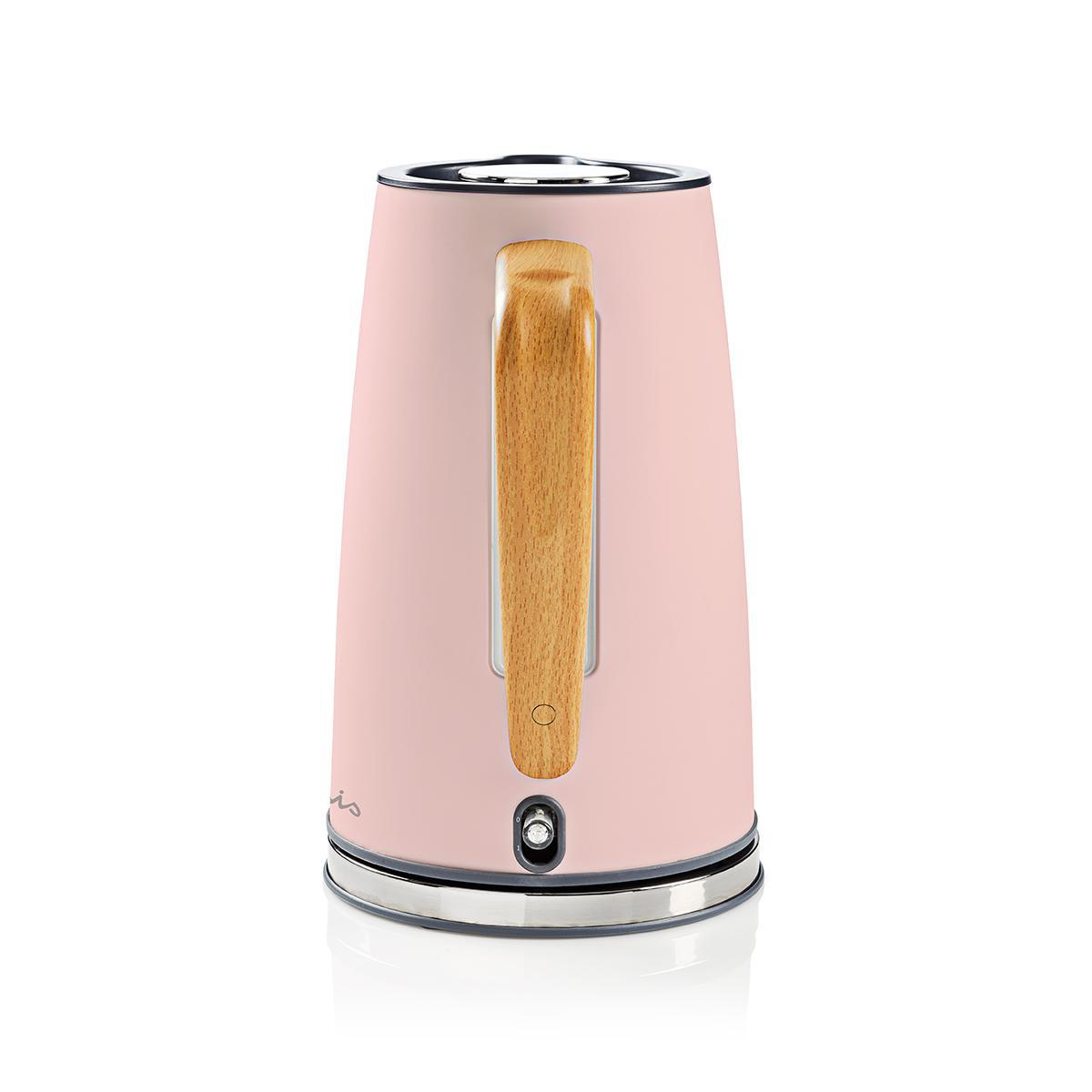 Petit électroménager bouilloire électrique NEDIS KAWK510EPK Rose infinytech Réunion 04