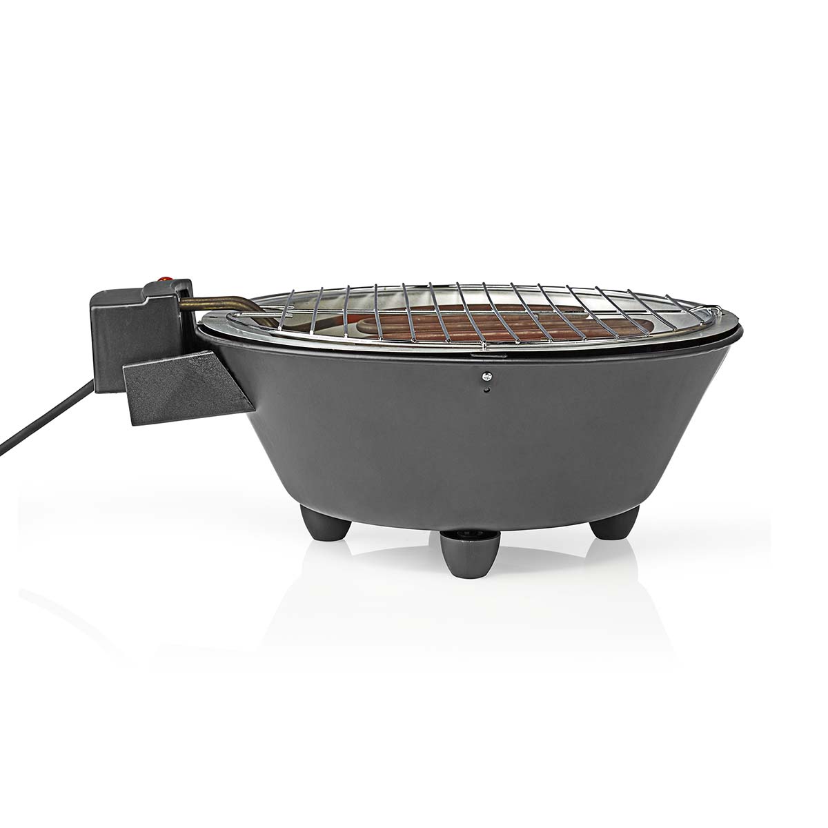 Petit électroménager Barbecue électrique de table NEDIS BBQE112BK infinytech Réunion 02