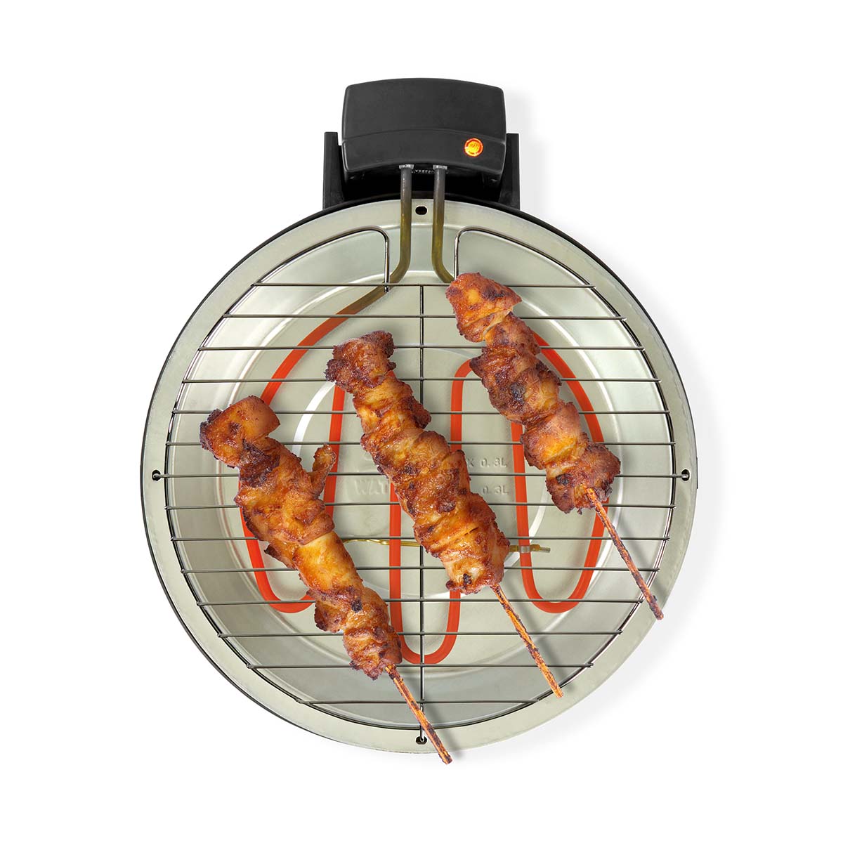 Petit électroménager Barbecue électrique de table NEDIS BBQE112BK infinytech Réunion 03