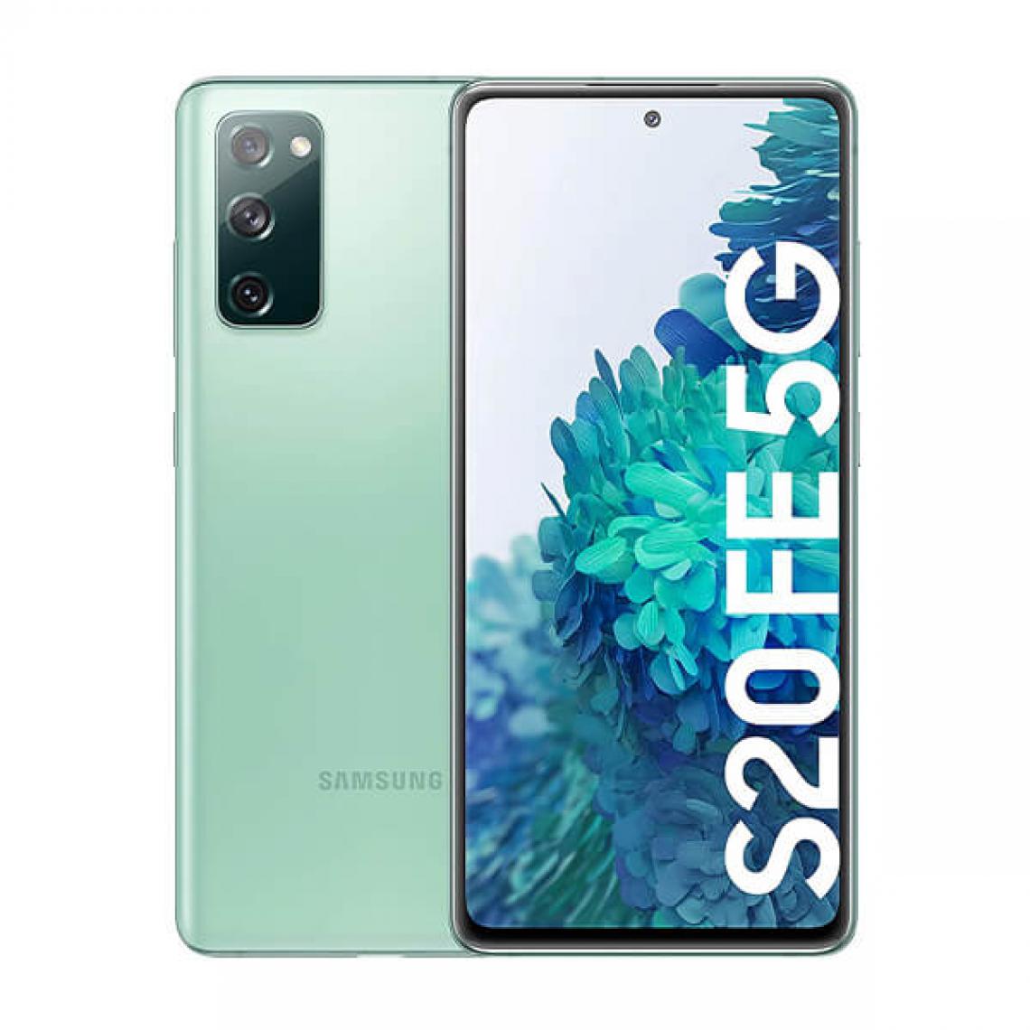 Téléphonie mobile smartphone SAMSUNG Galaxy S20 FE G781F 6,5 128 Go 5G Vert infinytech Réunion 01