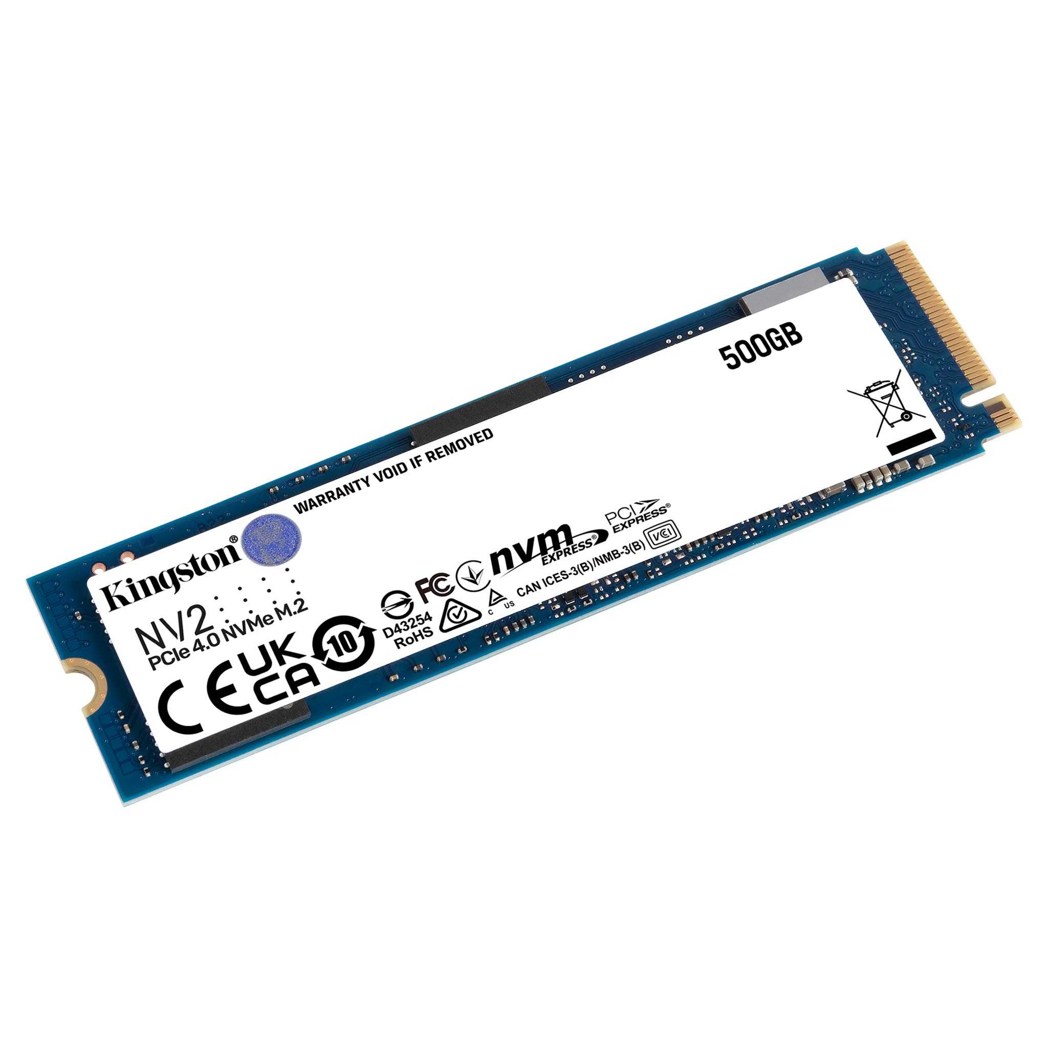 Matériels informatique disque SSD M.2 NVNe Kingston NV2 500Go infinytech Réunion 01