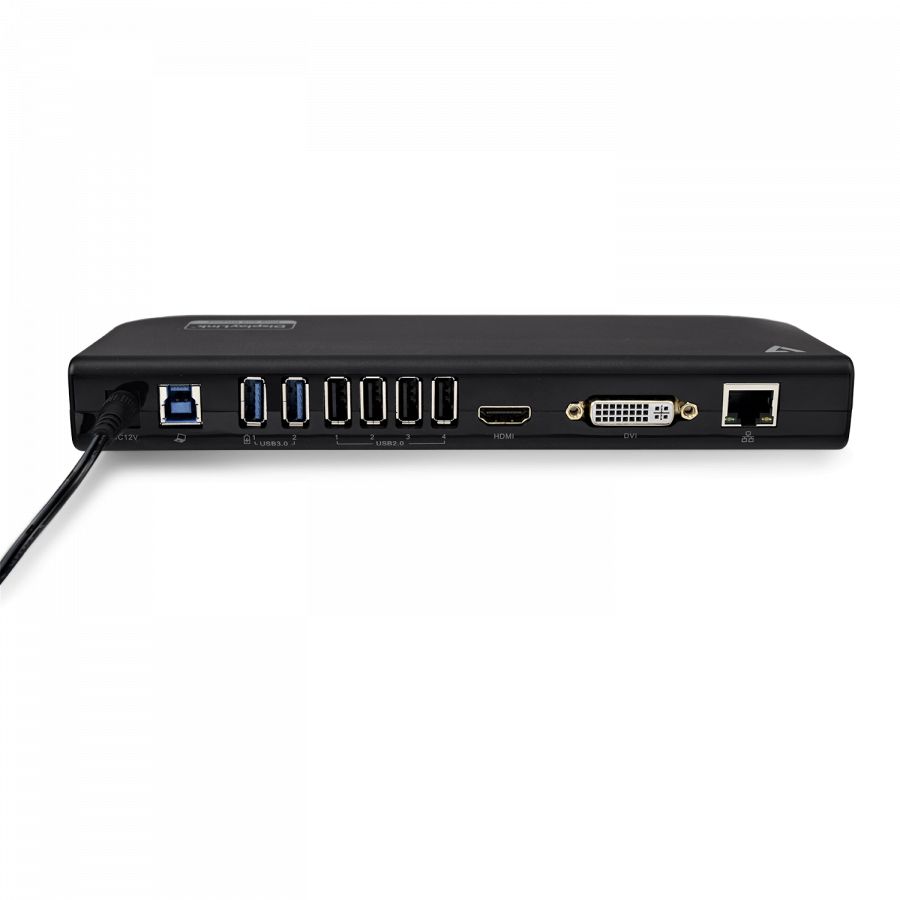 Matériels informatique station daccueil USB-A ou USB-C V7 UDDS2 infinytech Réunion 03
