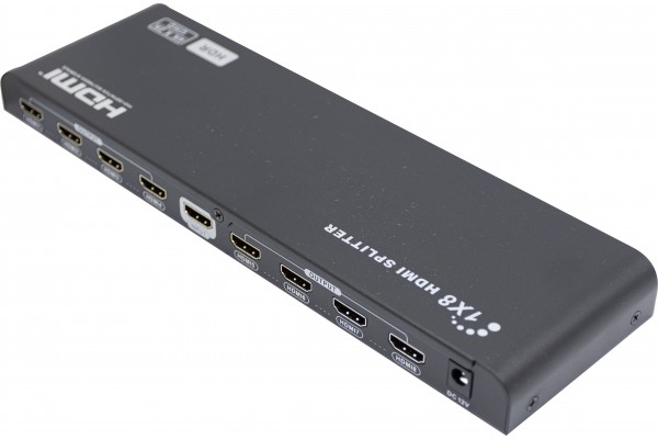 Matériels informatique SPLITTER HDMI 2.0 4K HDR 18GBPS - 8 PORTS infinytech Réunion 01