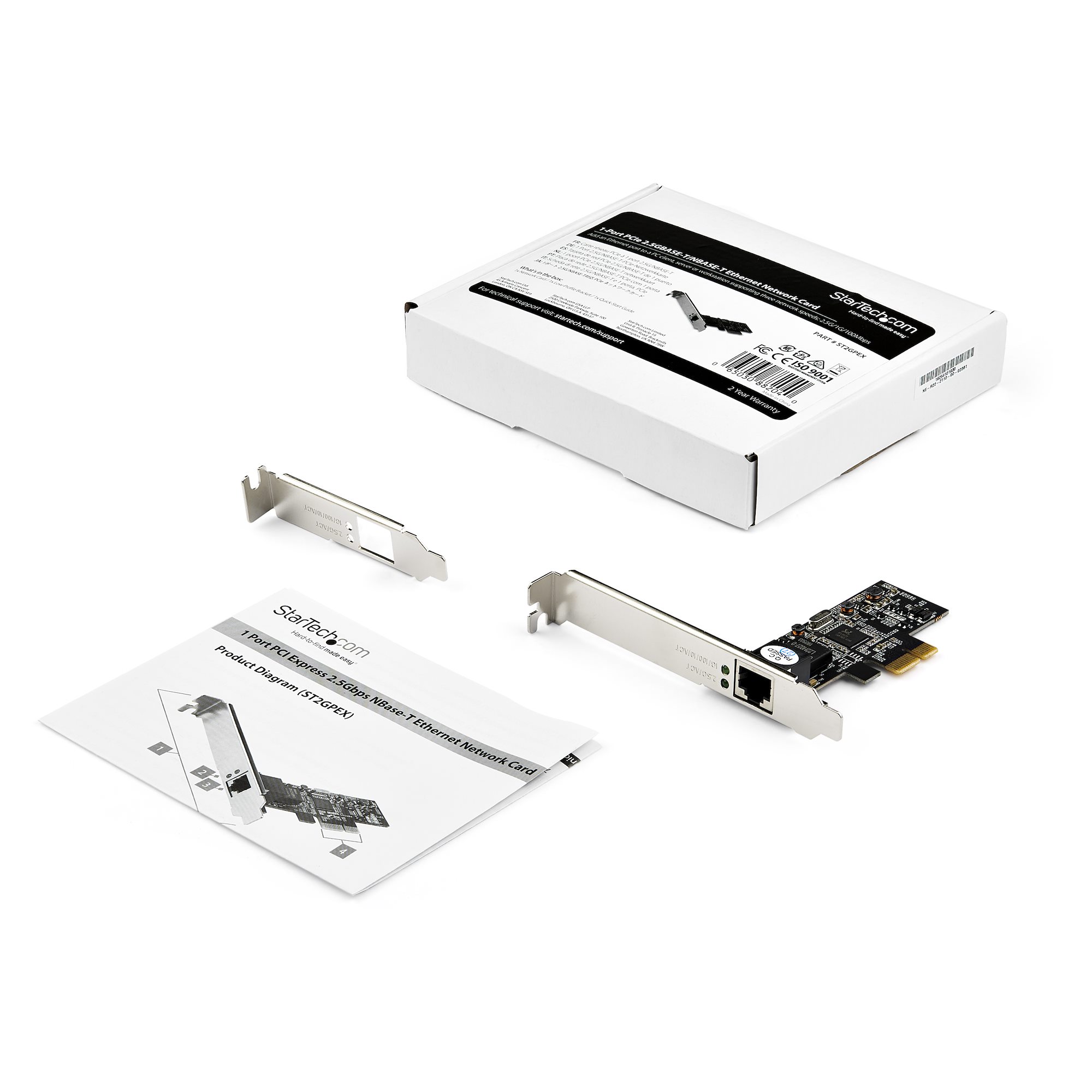 Matériels informatique Carte réseau PCI Express STARTECH ST2GPEX 2.5 Gigabit Ethernet infinytech Réunion 03
