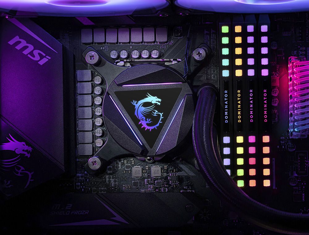 Matériels informatique watercooling MSI MAG CORELIQUID 240R V2 infinytech Réunion 03