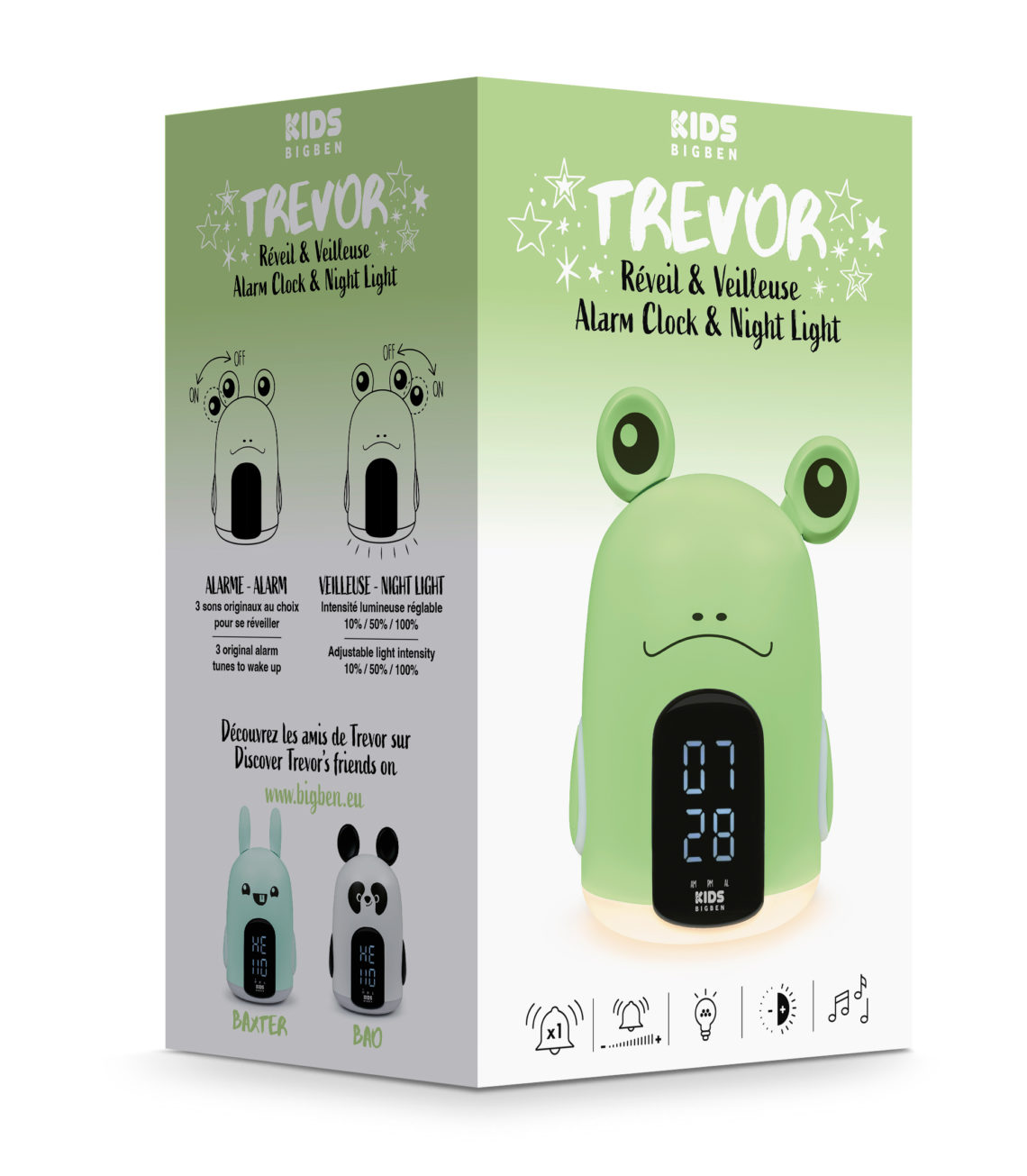 Divers électroménager Réveil et Veilleuse BIGBEN RKIDSFROG infinytech Réunion 02