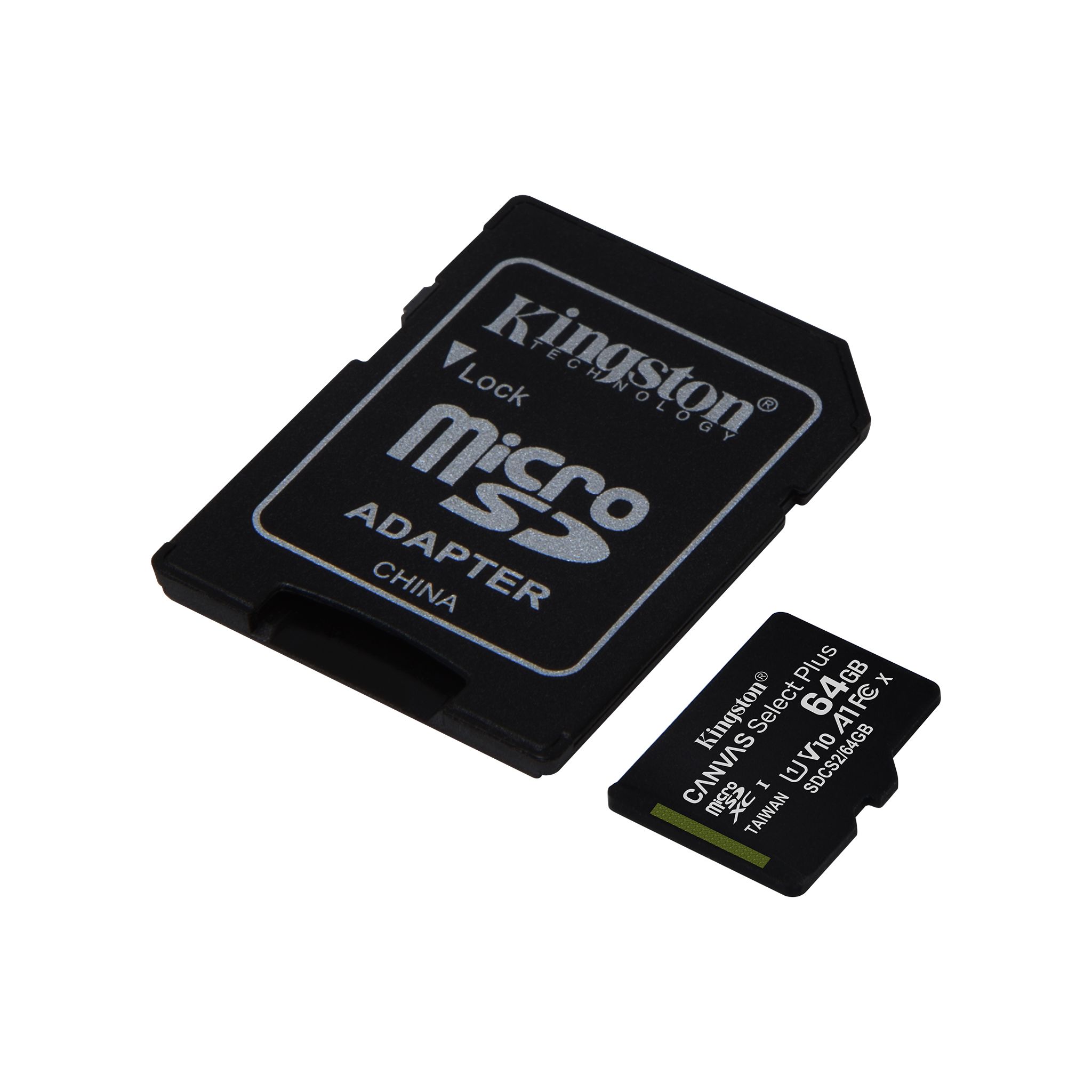 Matériels informatique Micro SDXC KINGSTON Canvas Select Plus 64 Go infinytech Réunion 02