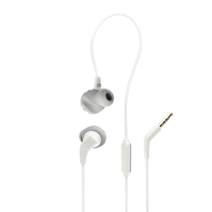 Accessoires de sport casque JBL Endurance Run 2 Wired Blanc infinytech Réunion 01