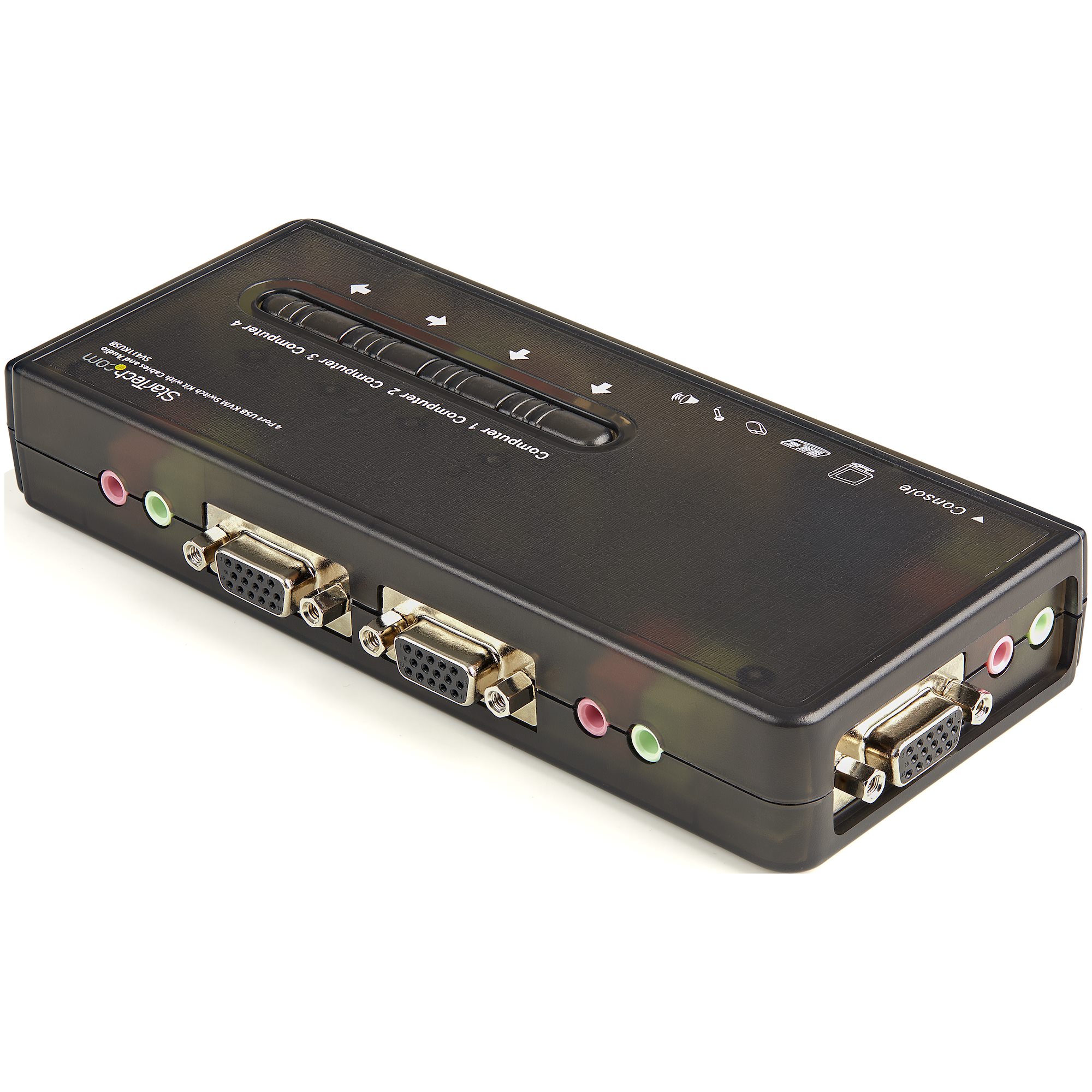 Matériels informatique KVM STARTECH SV411KUSB USB 4 ports avec audio et câbles infinytech Réunion 02