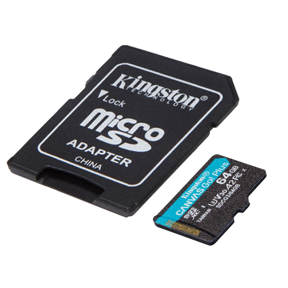 Matériels informatique micro SDXC KINGSTON Canvas Go Plus 64 Go infinytech Réunion 02