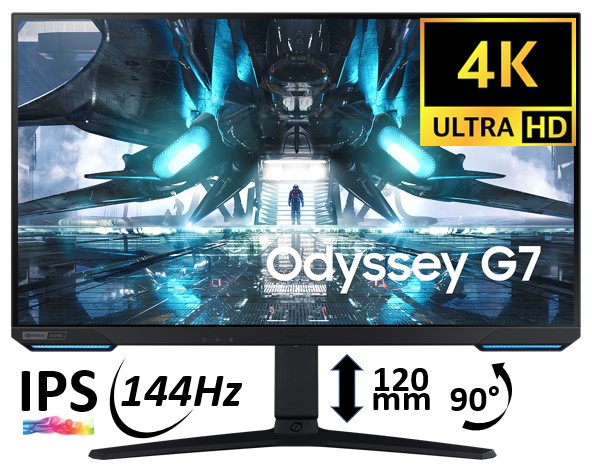 Matériels informatique SAMSUNG Odyssey G70A LS28AG700NUXEN infinytech Réunion 011