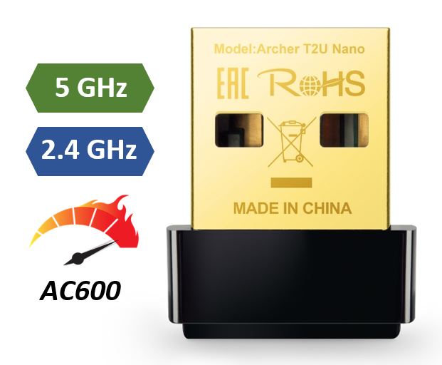 Tp-Link - Clé Wifi Archer T2U Nano AC600