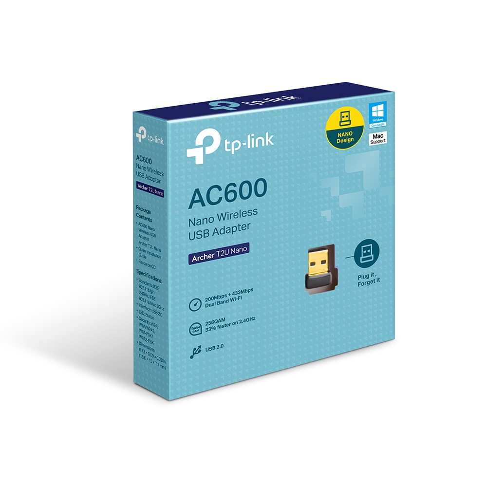 Matériels informatique clé Wi-Fi TP-LINK Archer T2U Nano AC600 infinytech Réunion 11