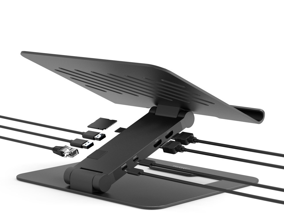 Matériels informatique support et station daccueil USB-C PORT DESIGNS 901108DOCK-EU infinytech Réunion 03