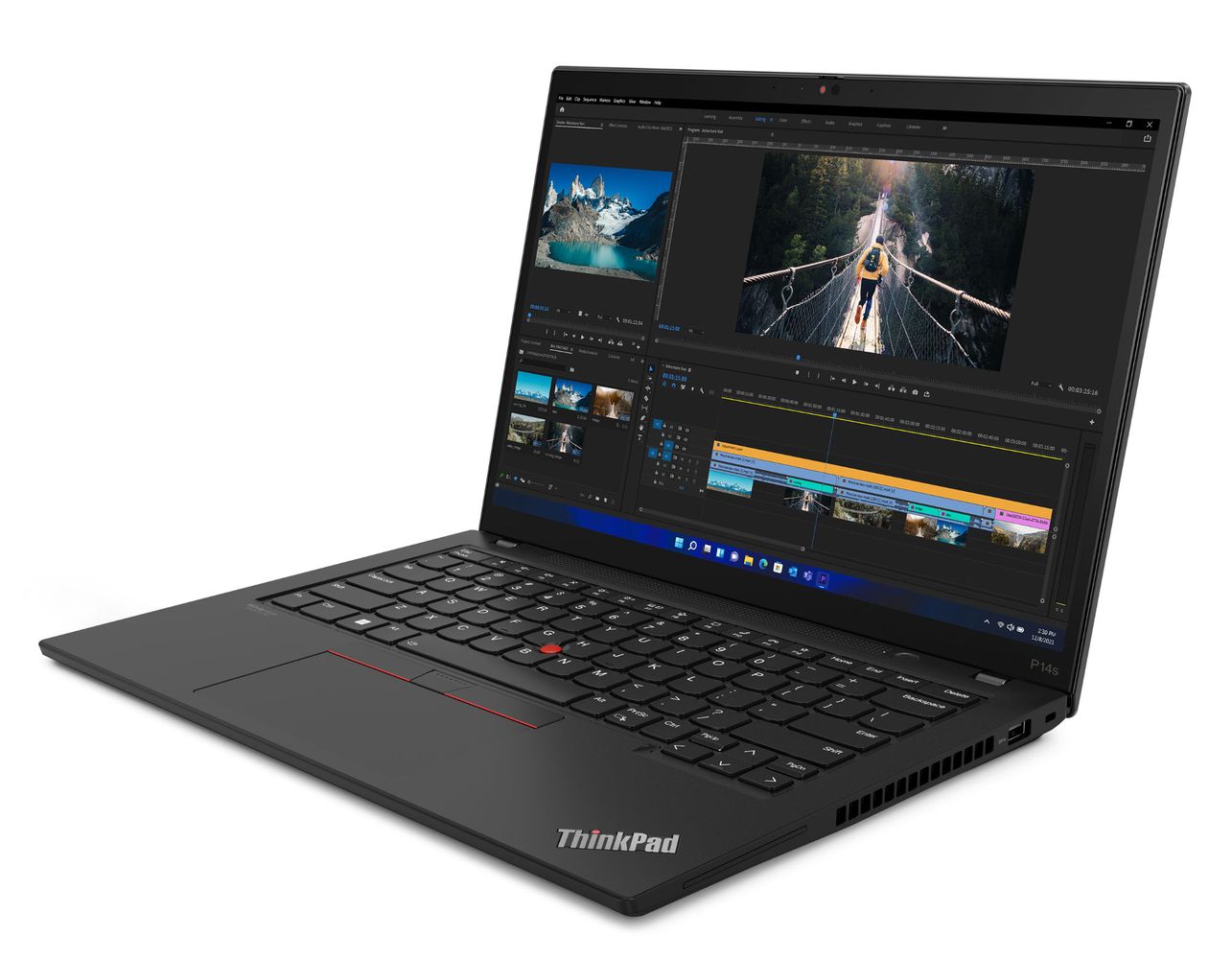 Matériels informatique pc portable LENOVO ThinkPad P14s Gen3 21AK0041FR infinytech Réunion 03