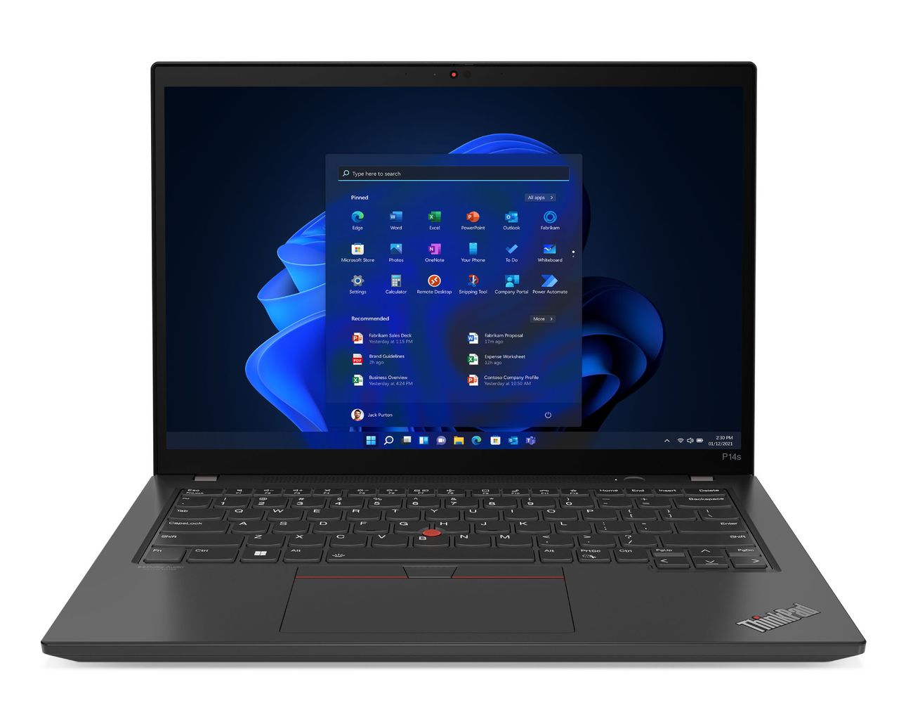 Matériels informatique pc portable LENOVO ThinkPad P14s Gen3 21AK0041FR infinytech Réunion 01