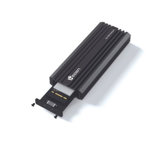 HEDEN - Boîtier externe pour disque SSD M.2 PCIe NVMe