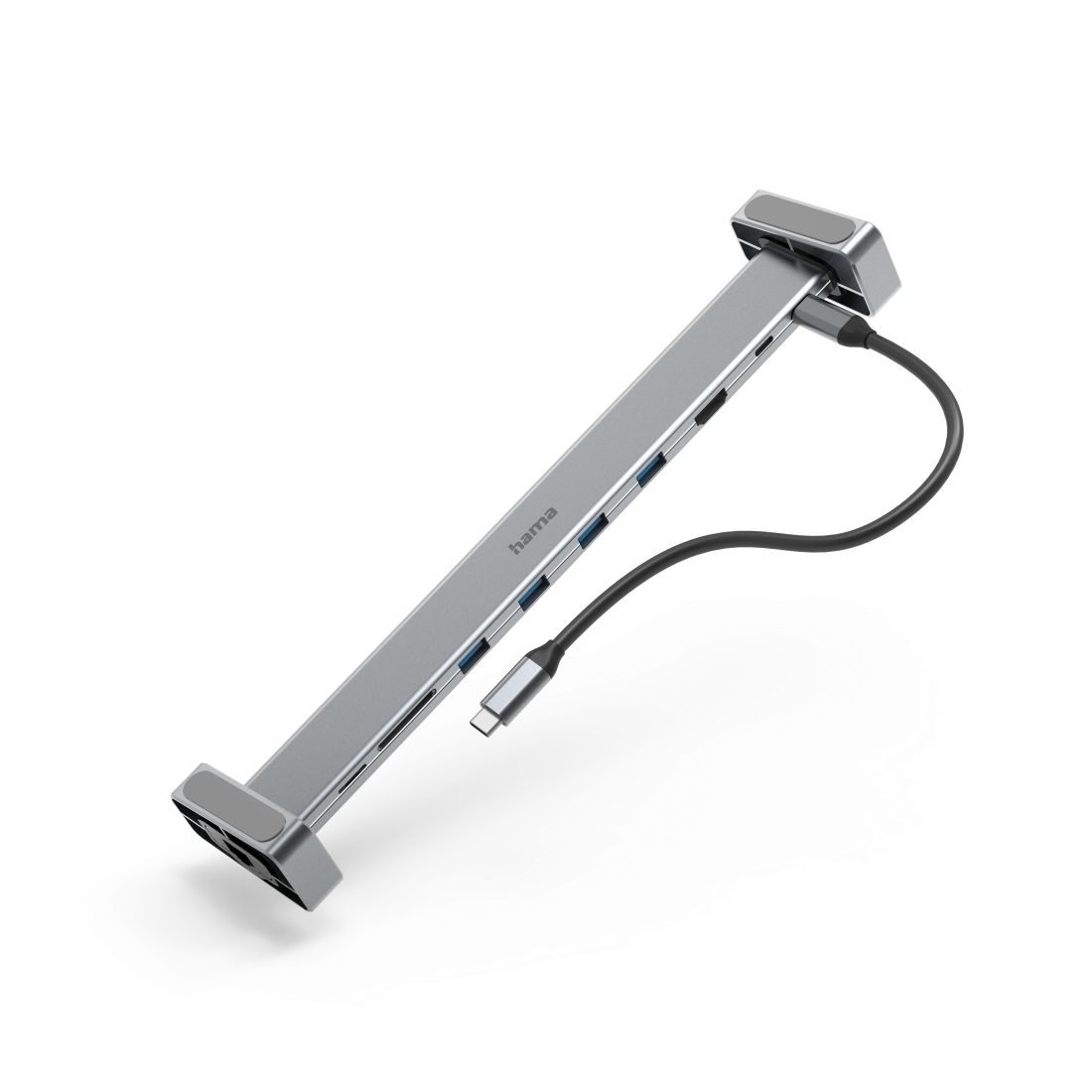 Matériels informatique station daccueil USB-C HAMA Connect2Office Basic 9 ports infinytech Réunion 02