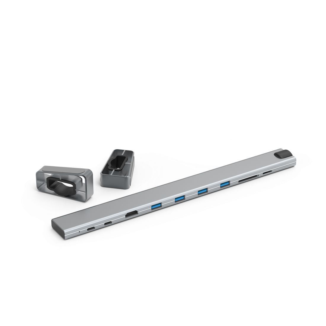 Matériels informatique station daccueil USB-C HAMA Connect2Office Basic 9 ports infinytech Réunion 03