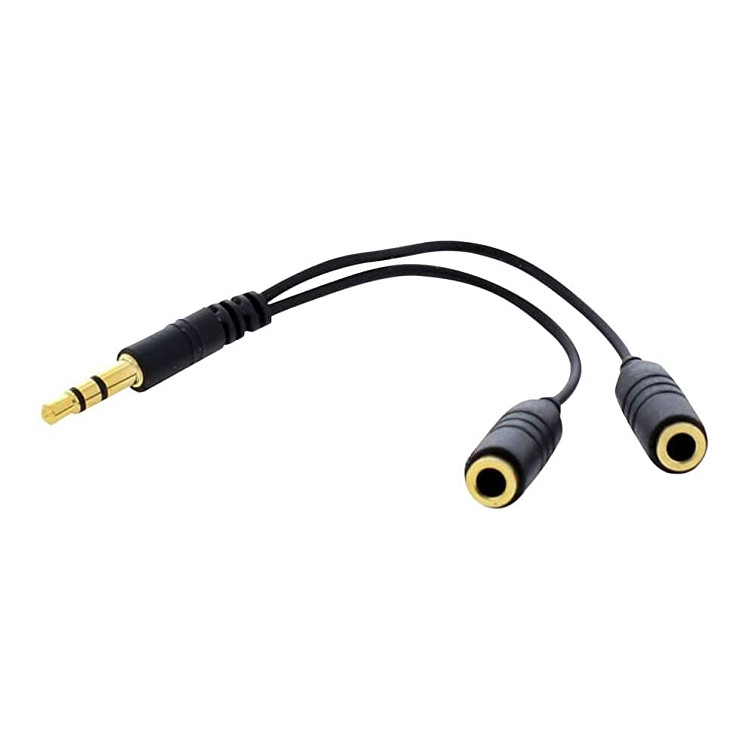 Matériels informatique doubleur Jack RADIOLA IO4009 1 Mâle vers 2 Femelles infinytech Réunion 01