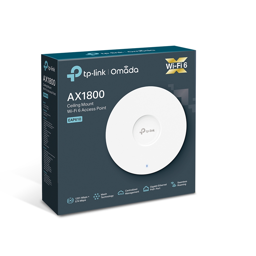 Matériels informatique point daccès Wi-Fi 6 TP-LINK EAP610 Bi-bande AX1800 infinytech Réunion 04