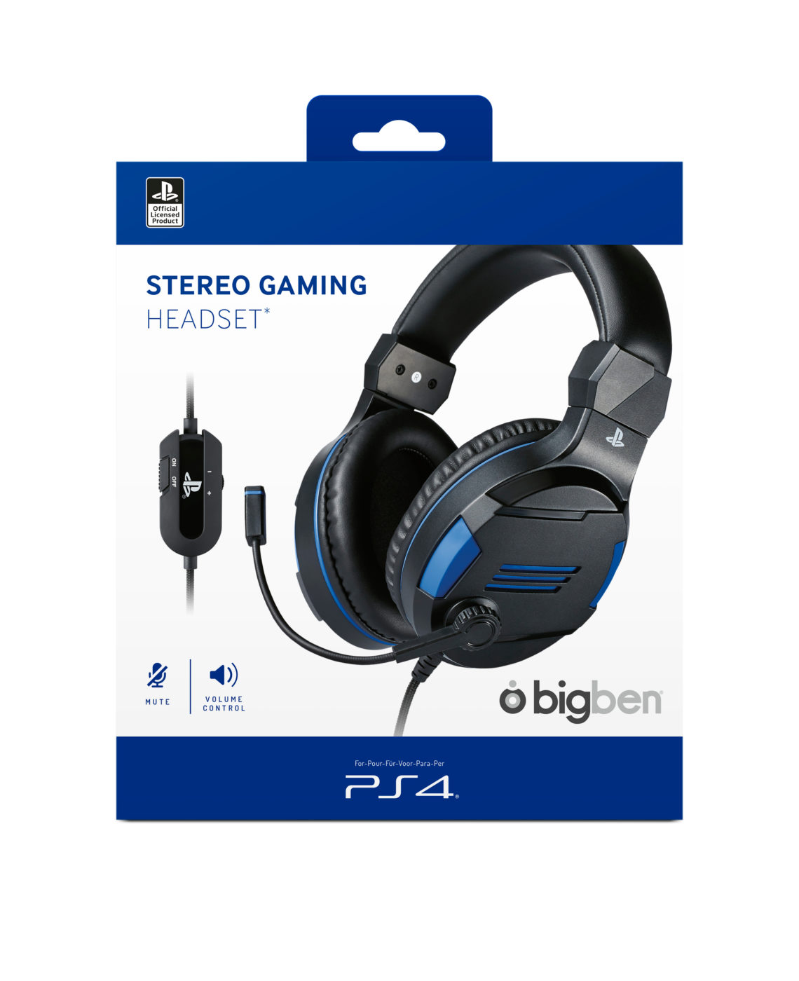 Matériels audio casque micro BIGBEN pour PC PS4 et Mac Filaire infinytech Réunion 04