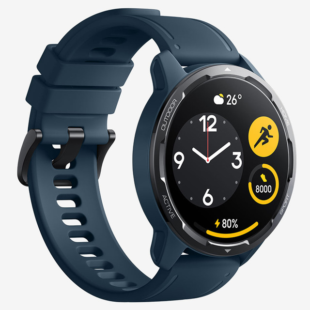 Montre connectée XIAOMI Watch S1 Active Bleue infinytech Réunion 02