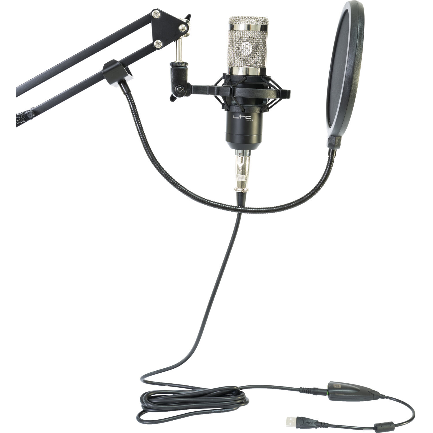Matériels audio microphone à condensateur LOTRONIC STM200-PLUS infinytech Réunion 01