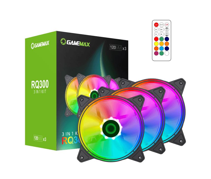 Matériels informatique kit de ventilateurs GAMEMAX RQ 300 infinytech Réunion 02