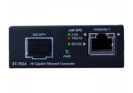 Matériels informatique PLANET XT-705A CONVERT.FIBRE 10G SFP Plus - RJ45 10G 5G 2,5G 1G infinytech Réunion 02
