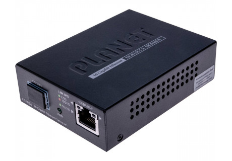 Matériels informatique PLANET XT-705A CONVERT.FIBRE 10G SFP Plus - RJ45 10G 5G 2,5G 1G infinytech Réunion 01