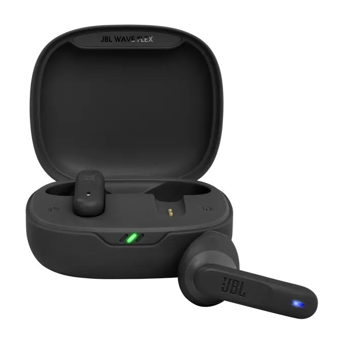 Matériels audio écouteurs JBL Wave Flex Noir infinytech Réunion 01
